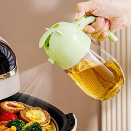 Premium Oil Spray Bottle for Cooking & Healthy Kitchen Use