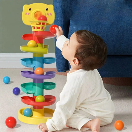 Rolling Ball Pile Tower